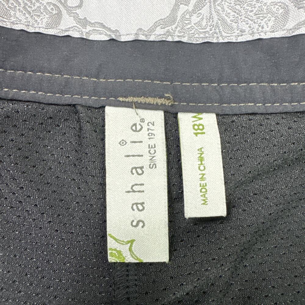 Sahalie BeFree Transport Athletic Golf Tennis Skort Black sz 18W - Picture 4 of 6